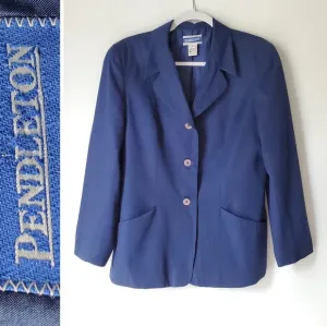 Pendleton NWOT All Season 3 Button Blazer Jacket