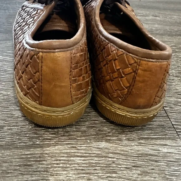 Pierre Cardin braided leather casual shoe