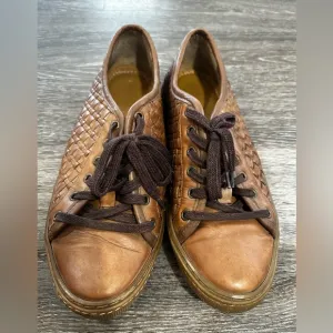 Pierre Cardin braided leather casual shoe