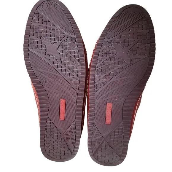 Pikolinos Red Leather Slip On Comfort Loafers Shoes Men's 11 11 1/2 US 45 EU