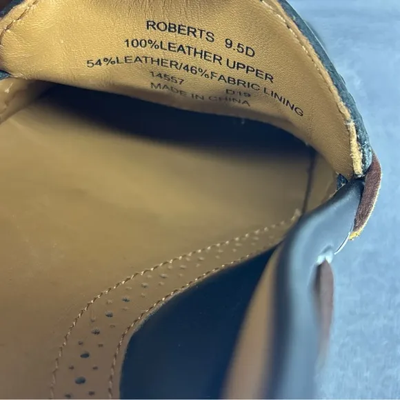 🔥🔥🔥Polo Ralph Lauren Roberts Black Smith Leather Drivers, Black 9.5D🔥🔥🔥