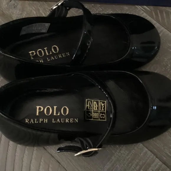 POLO RALPH LAUREN Toddler Girls Kinslee Leather Flats