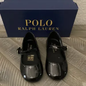 POLO RALPH LAUREN Toddler Girls Kinslee Leather Flats