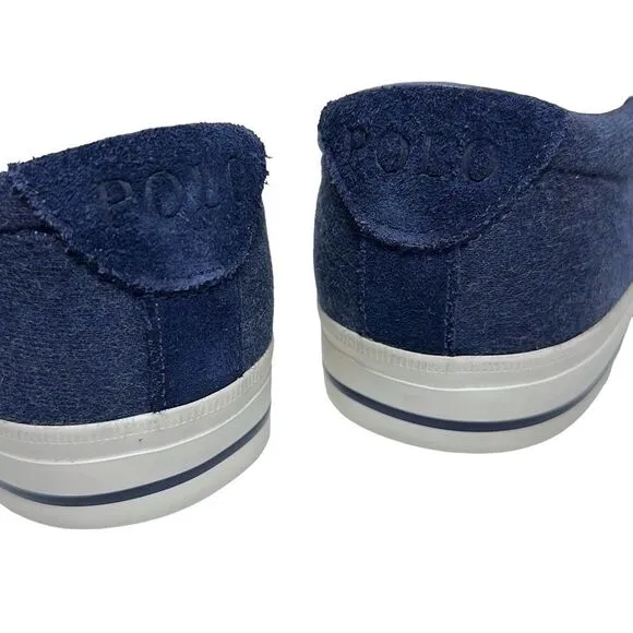 Polo Ralph Lauren Vaughn Lowtop Blue Fashion Sneakers Men’s Size 9