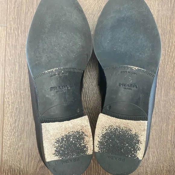Prada Saffiano leather loafers