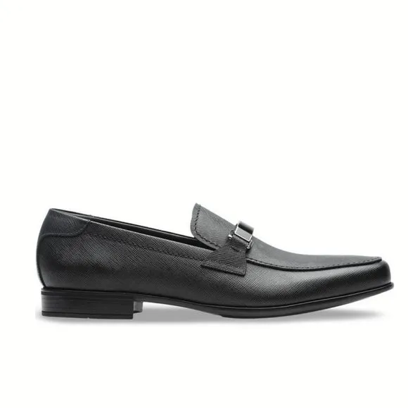 Prada Saffiano leather loafers