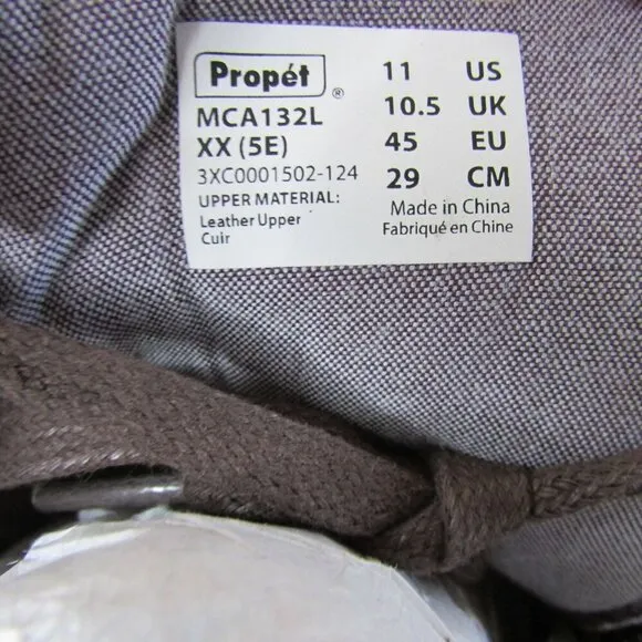 Propet Men's 11XX (5E) Karsten Fashion Sneakers Shoe - Brown MCA132L