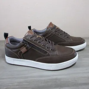 Propet Men's 11XX (5E) Karsten Fashion Sneakers Shoe - Brown MCA132L