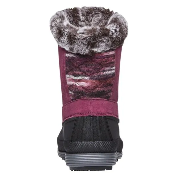 Propet Women's Lumi Tall Water Resistant Cold Weather Boots Pink Size 7 1/2 XXW