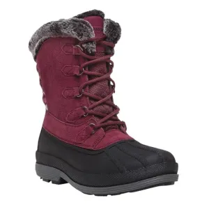 Propet Women's Lumi Tall Water Resistant Cold Weather Boots Pink Size 7 1/2 XXW