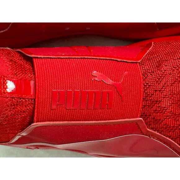 Puma Fierce Mid Height Women's Sneakers in Red Size 9