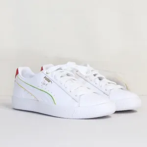 Puma Women's Clyde World Hood Unity White Classic Sneaker Size 6 NWT