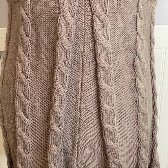 Pure Handknit Beige Sweater Size: M/ L