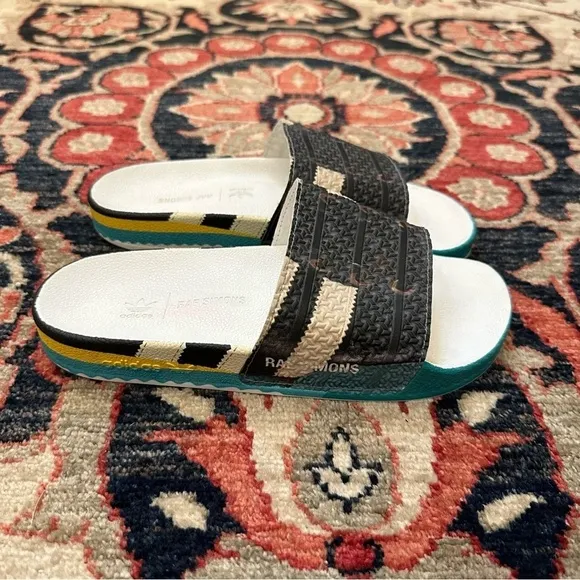 Raf Simons x adidas Samba Adilette Mens Slides