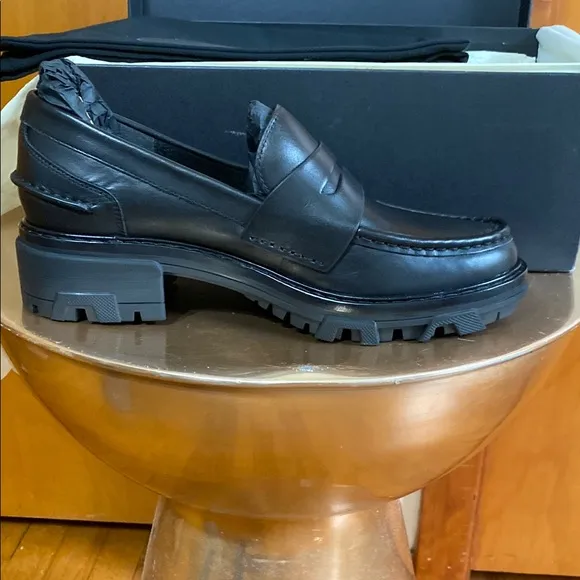 rag &amp; bone | NIB New in Box Never Worn - Black Shiloh Loafer - 9