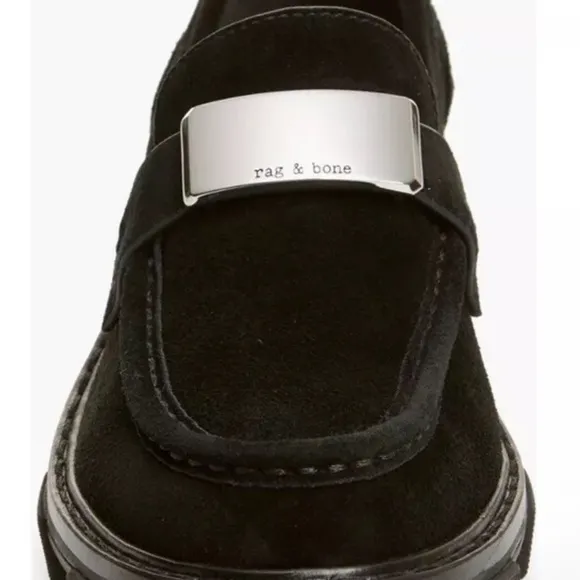 RAG &amp; BONE Shiloh 2.0 Lug Loafer (Women) SIZE 37 US 7