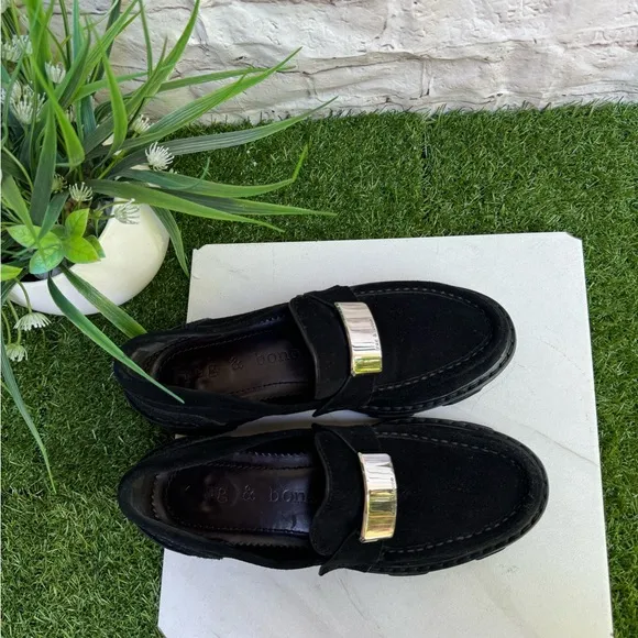 RAG &amp; BONE Shiloh 2.0 Lug Loafer (Women) SIZE 37 US 7