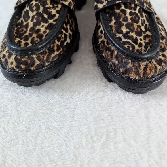 rag &amp; bone Shiloh Calf Hair Loafers - Size 37/7