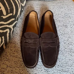 Ralph Lauren Men’s Loafers in Brown Suede