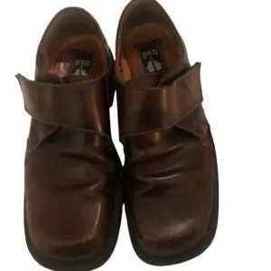 RARE! Bed Stu Vintage Leather Lug Sole Loafers Mens US 9 Women US 11