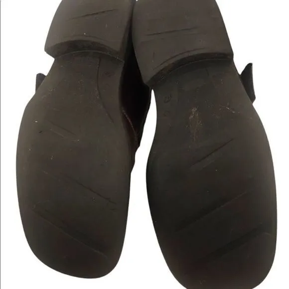 RARE! Bed Stu Vintage Leather Lug Sole Loafers Mens US 9 Women US 11