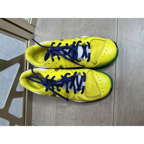 RARE New Balance Polo RALPH LAUREN TENNIS COURT SHOE SNEAKERS LEATHER WOMEN 6.5
