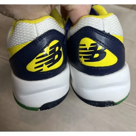 RARE New Balance Polo RALPH LAUREN TENNIS COURT SHOE SNEAKERS LEATHER WOMEN 6.5