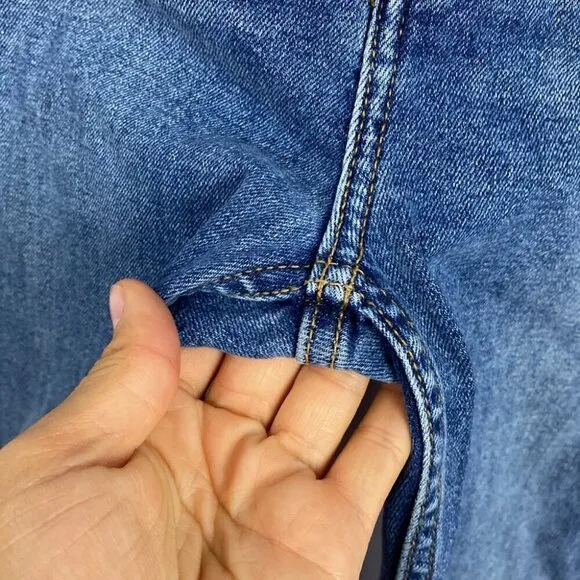 RE/DONE 90's Orginals Ultra High Rise Skinny - Western Blue - Size 26