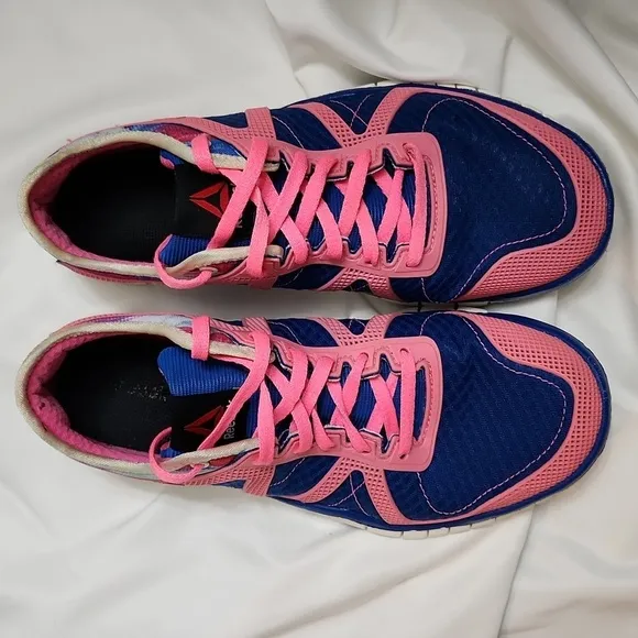 Reebok Zrated Nanoweb Lace-up Multicolore Training Running Sneakers (w size 7.5)