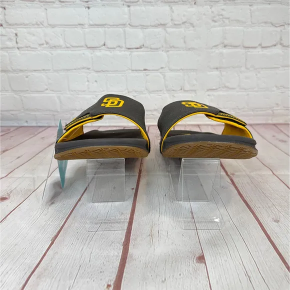 Reef Fanning x MLB San Diego Padres Slides Sandals With Bottle Opener Mens Sz 12