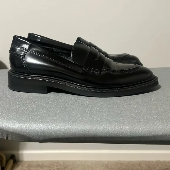 Reiss Black Men's Loafers