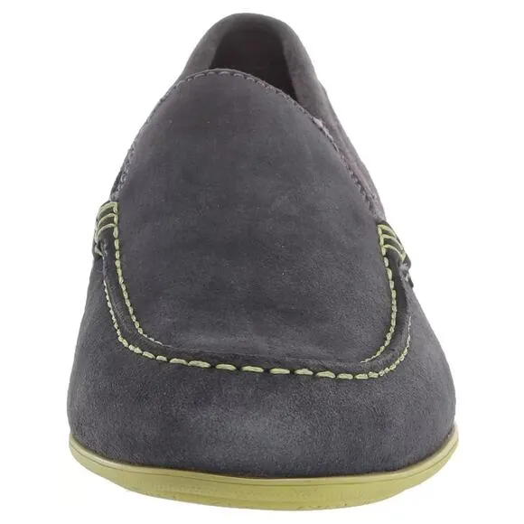 Rockport Men Malcom Venetian Slip On Moc Toe Loafers Size US 11.5M Grey Suede