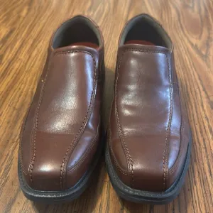 Rockport Men's Brown Leather Loafers Size 9.5