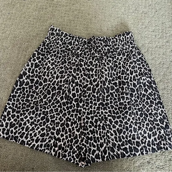 Rocky Barnes x Express Leopard Print Shorts