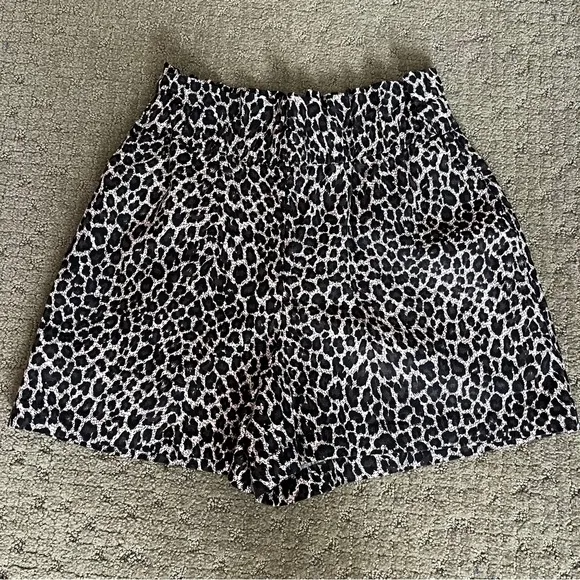 Rocky Barnes x Express Leopard Print Shorts