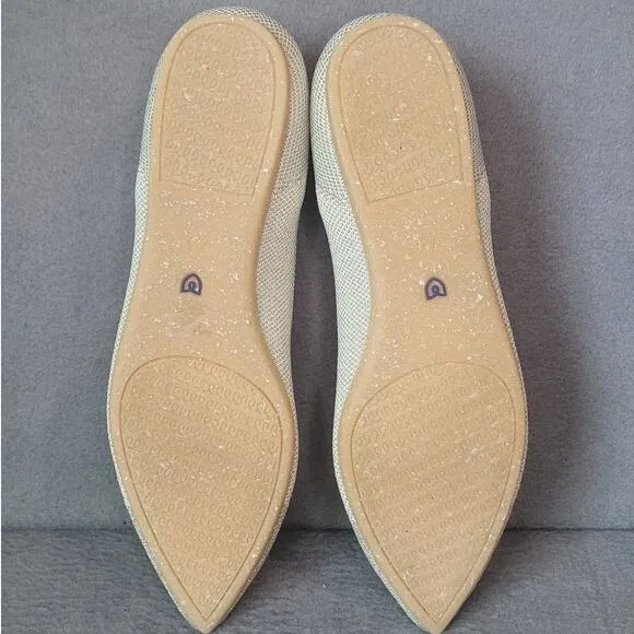 Rothy’s The Point Diamond Metallic Women’s Size 7.5 NWOT