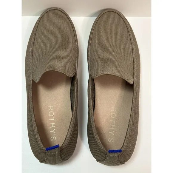 Rothy's, The Ravello Loafer, Faded Brown, Men's Size 10, Excellent Condition