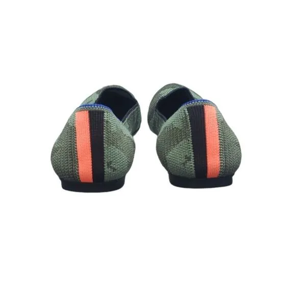 Rothy's womens size‎ 6 camo loafers casual comfort rugged streetwear