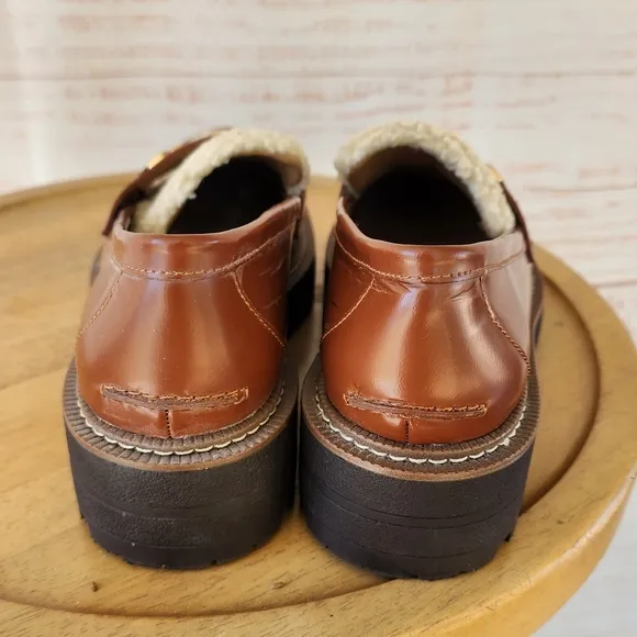 Sam Edelman Laurs Lug Sole Loafers Size 8.5