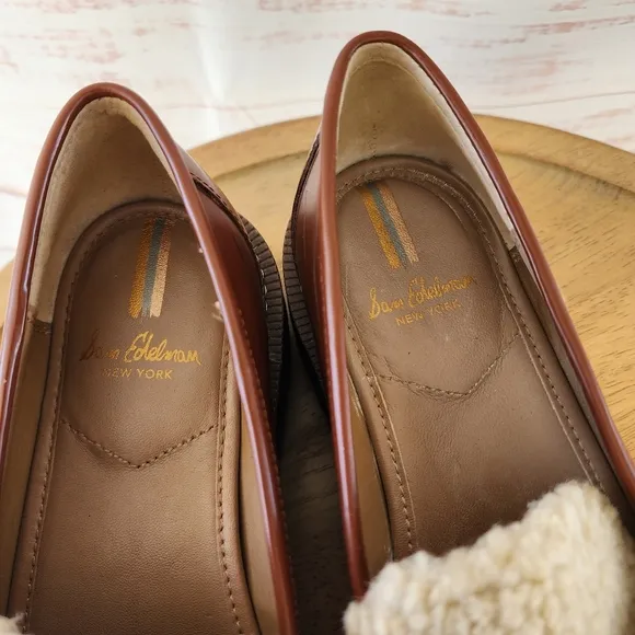 Sam Edelman Laurs Lug Sole Loafers Size 8.5