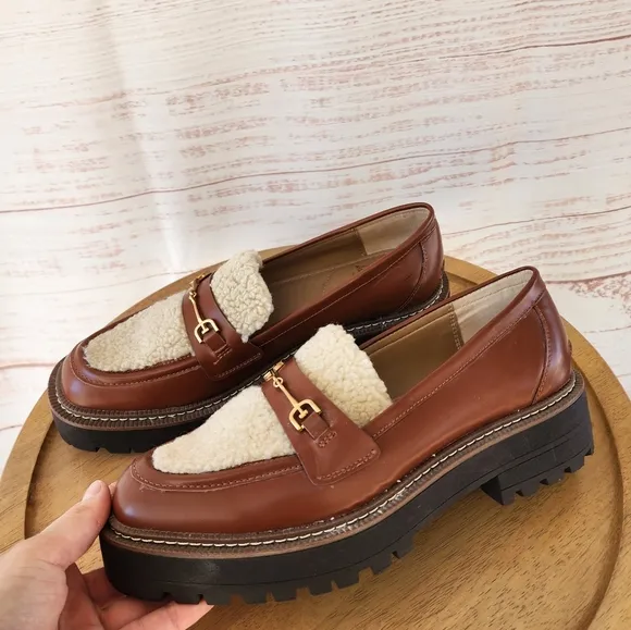 Sam Edelman Laurs Lug Sole Loafers Size 8.5