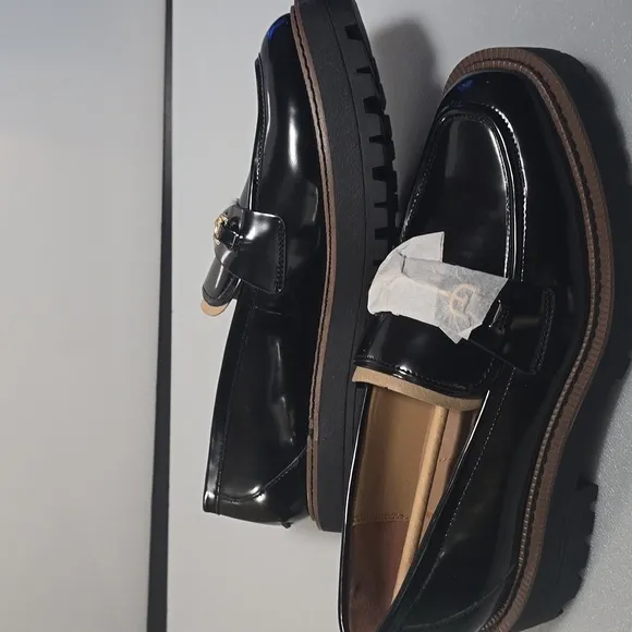 Sam Edelman Laurs Platform Lug Sole Loafers Woman's Size 10M