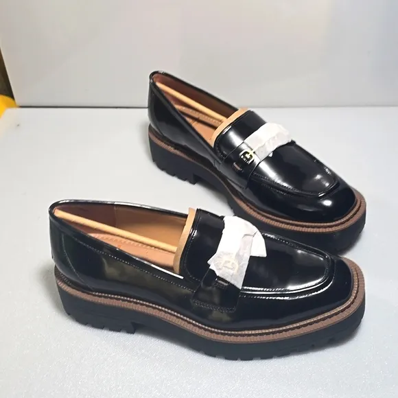 Sam Edelman Laurs Platform Lug Sole Loafers Woman's Size 10M