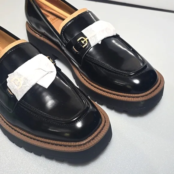 Sam Edelman Laurs Platform Lug Sole Loafers Woman's Size 10M