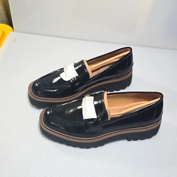 Sam Edelman Laurs Platform Lug Sole Loafers Woman's Size 10M