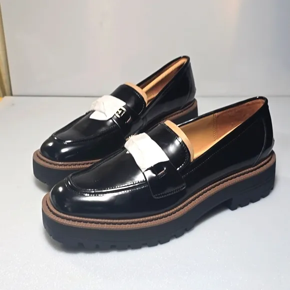Sam Edelman Laurs Platform Lug Sole Loafers Woman's Size 10M