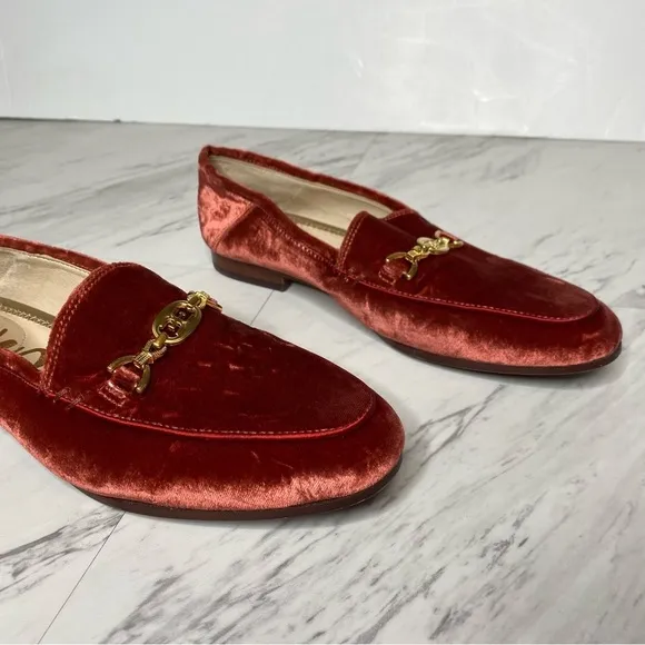 Sam Edelman Loraine Prima Bit Red Loafer 6M