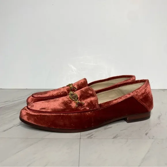 Sam Edelman Loraine Prima Bit Red Loafer 6M