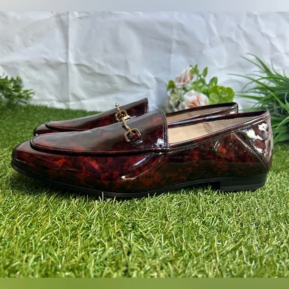SAM EDELMAN WOMEN Loraine Bit Loafers $150 Size 9.5 Color: Coffee Multi NEW