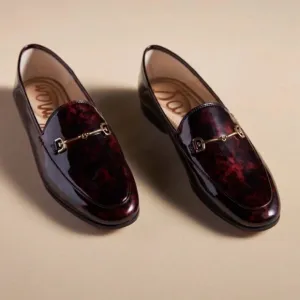 SAM EDELMAN WOMEN Loraine Bit Loafers $150 Size 9.5 Color: Coffee Multi NEW